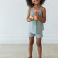 Sage (ribbed) - Tank Short Set