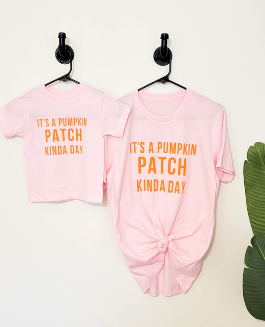 Pink Pumpkin Patch Kinda Day Set