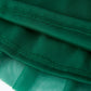Christmas Candy Cane Sequin Applique Green Tulle Skirt
