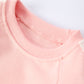Girls Bow Trim Sweatshirt and Pants Set