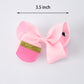 Back-to-school Pencil Bow Girls Hair Clips 3.5 inches