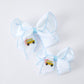 Back-to-school Truck Applique Girls Hairpin 4 Inches/6.25 inches