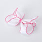 Back to School Pink Pencil Bow Hair Clip 6.25 Inch
