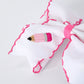 Back to School Pink Pencil Bow Hair Clip 6.25 Inch