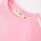 Girls Bow Trim Sweatshirt and Pants Set
