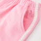 Girls Bow Trim Sweatshirt and Pants Set