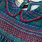 Christmas Baby Boys Plaid Smocked Peter Pan Collar Bubble Romper