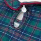 Christmas Baby Boys Plaid Smocked Peter Pan Collar Bubble Romper