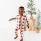 Holiday Plaid | ZIP ROMPER