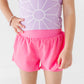 Berry Pink | Ruffle Bum Runner Shorts