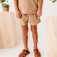 Sand Check Terry | Boys Set