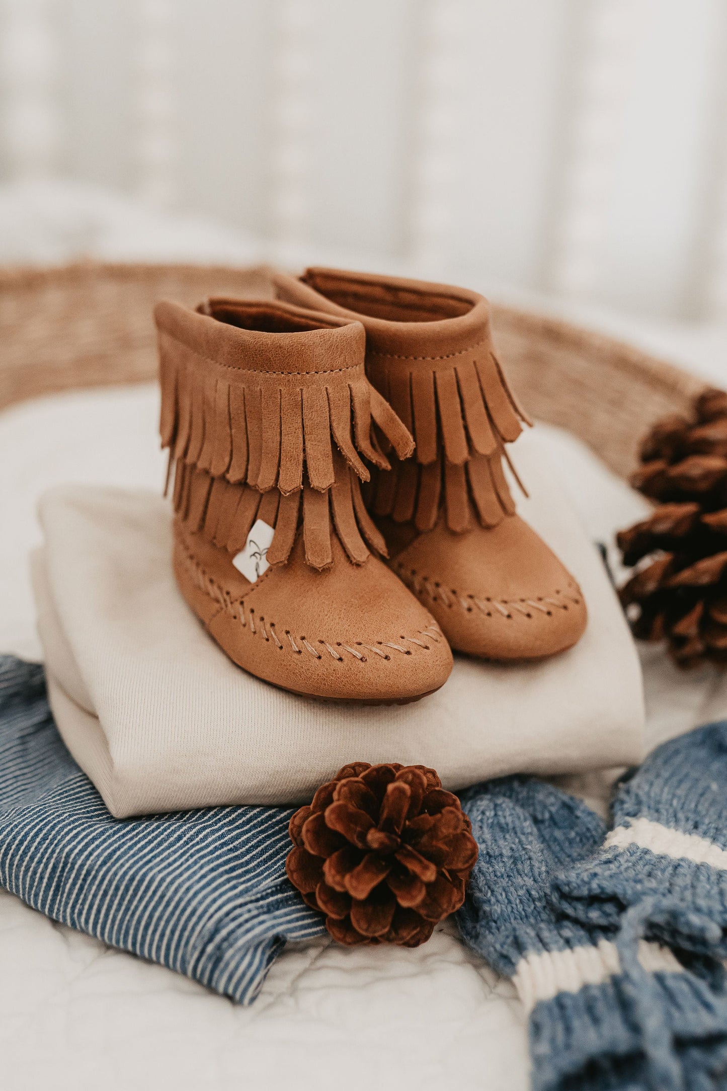 Desert Sand Cozy Boot {Premium Leather}