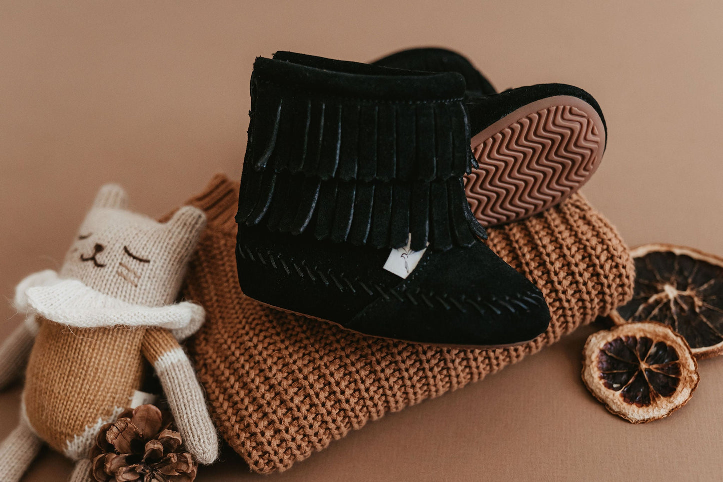 Black Cozy Boot