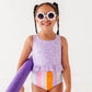 Sunny + Stripes: Ruffle TWO-PIECE Tankini
