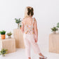 Vintage Blooms | Peplum + Crop Pants Set