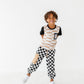 Chunky Tan Check Boys Affirmation Pocket Tee