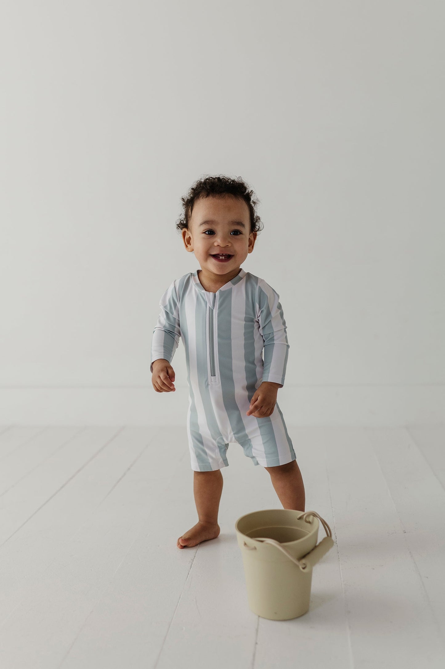 Baby One-Piece Rash Guard Swimsuit