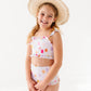 Painted Dotty: Ruffle Bandeau TWO-PIECE