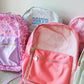 Pink Stripe Backpack