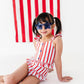 Spangled Stripes | Star Button TWO-PIECE
