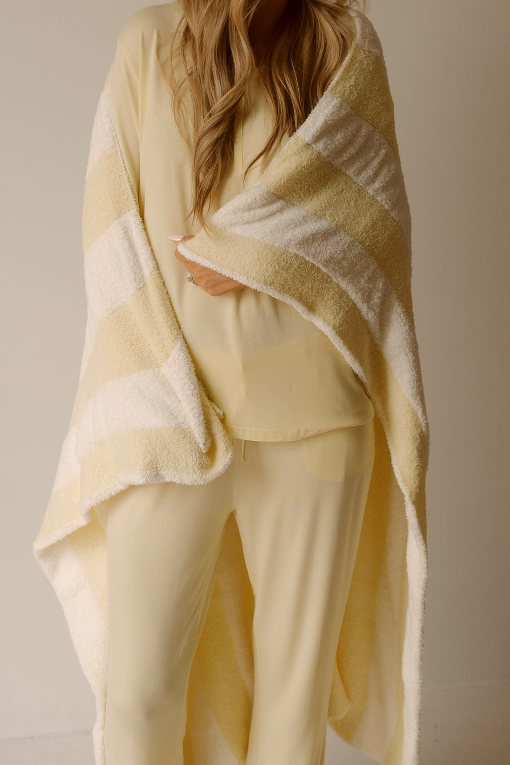 Plush Blanket | Sunny Stripe