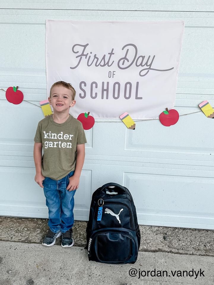 First Day of School Banner