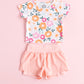 Peachy Pearl | Ruffle Bum Runner Shorts