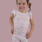 EXCLUSIVE DUCKS AND DAISIES DREAM RUFFLE SHORT SET