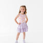 Very Violet | 2-tiered Skort