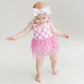 Checkered Headband | Bubble Gum