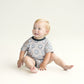 Short Sleeve Bubble Romper | Electric Drippy