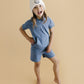 Cargo Shorts Set | Blue