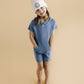 Cargo Shorts Set | Blue