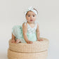 Checkered Headband | Mint