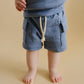 Cargo Shorts Set | Blue