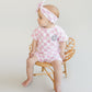 Checkered Shorts Set | Pink