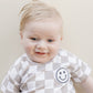 Checkered Shorts Set | Latte