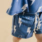 Shorts Set | Blue Bolts