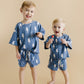 Shorts Set | Blue Bolts
