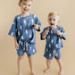 Shorts Set | Blue Bolts