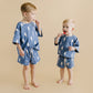 Shorts Set | Blue Bolts
