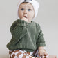 Chunky Knit Sweater | Green