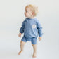 Biker Shorts Set | Blue