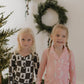 Bamboo Two Piece Pajamas | Christmas Tree Checkerboard