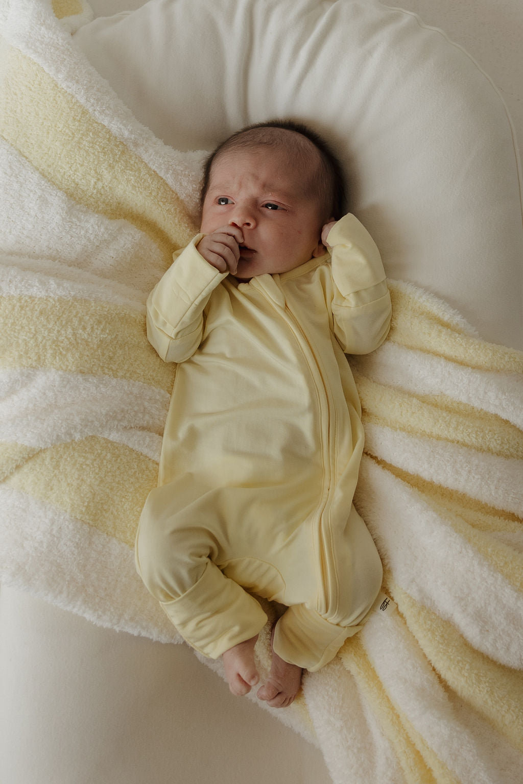 Bamboo Zip Pajamas | Sunny