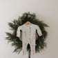 Bamboo Zip Pajamas | Candy Cane