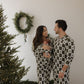 Men's Bamboo Pajamas | Christmas Tree Checkerboard