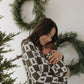Bamboo Zip Pajamas | Christmas Tree Checkerboard