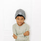 Heather Grey Smiley Beanie