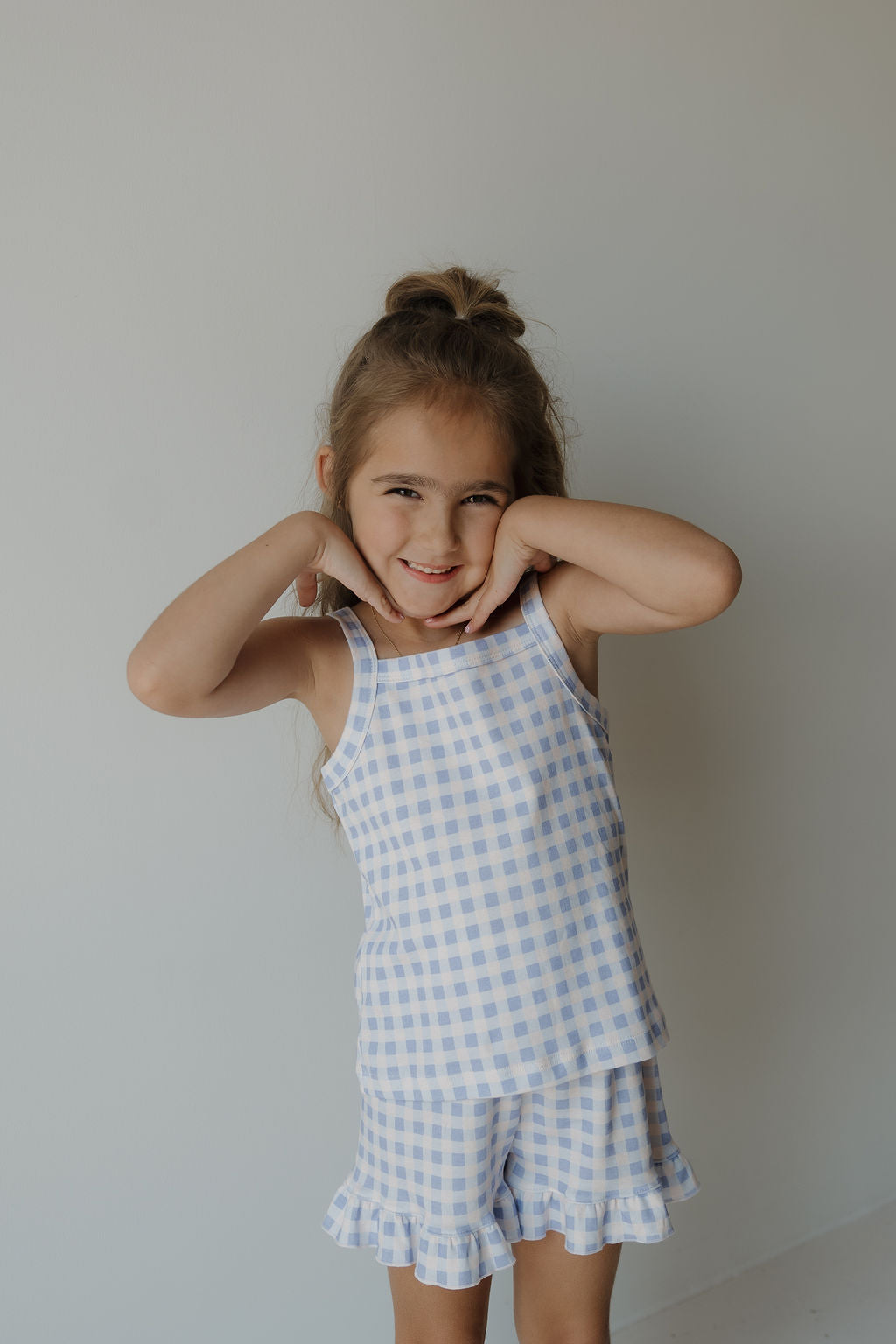 Girl's Ruffle Short Set | Marilyn